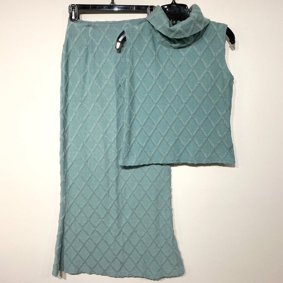 2/$20, Women Slate Blue Sleeveless Top + Maxi Skirt Set, Korean Fashion - Picture 14 of 14